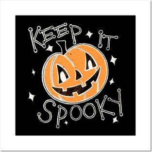 Keep it Spooky! Orange Posters and Art
